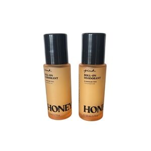Victoria's Secret PINK Honey Aluminum Free Deodorant 1.7 oz x2